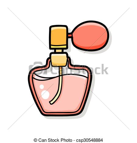 450x470 Perfume Doodle Vector