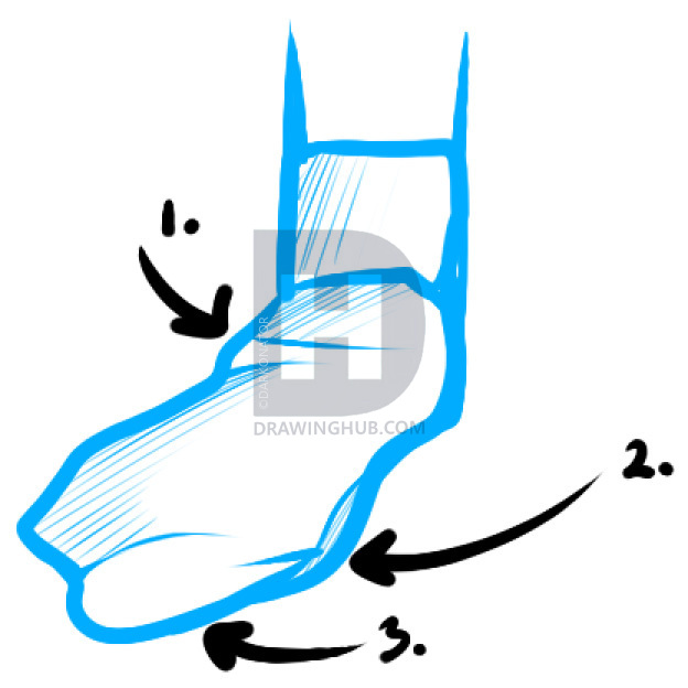 624x624 How To Draw Socks, Step