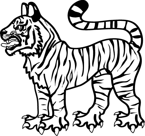 466x436 Sarmatian In The Sca Drawing An Animal In Heraldic Style