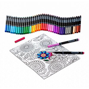 300x300 Crayola Fine Line Markers, Assorted Colors, Adult