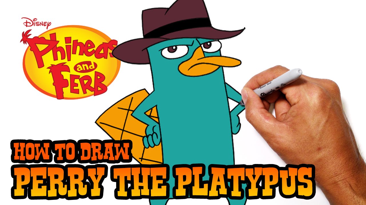 1280x720 How To Draw Perry The Platypus Phineas Ferb