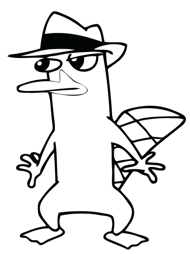 Perry Platypus Drawing | Free download on ClipArtMag