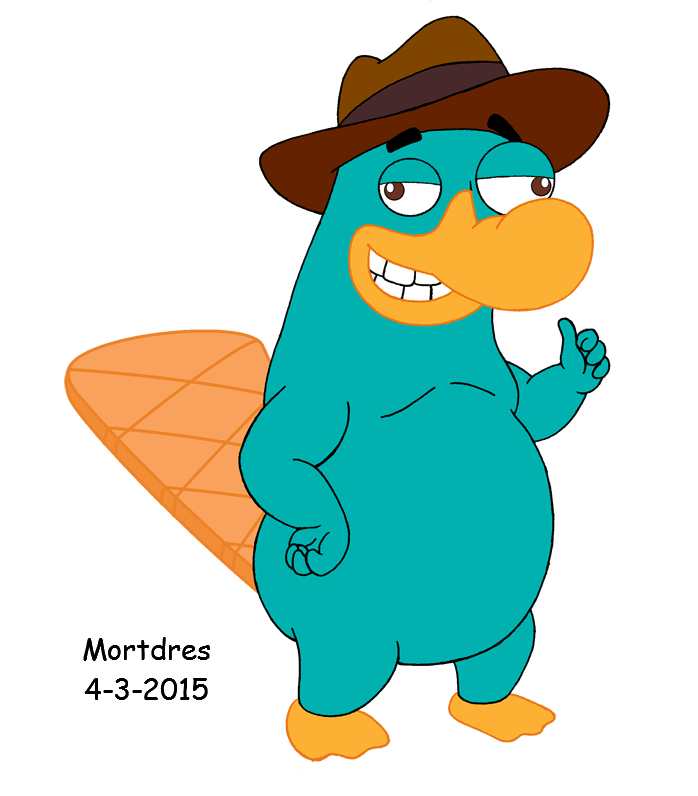 698x796 Ferb Drawing Platypus Transparent Png Clipart Free Download