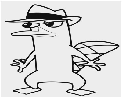 Perry The Platypus Drawing | Free download on ClipArtMag
