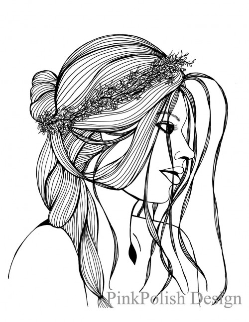 Persephone Drawing | Free download on ClipArtMag