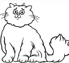 239x220 free persian cat clipart