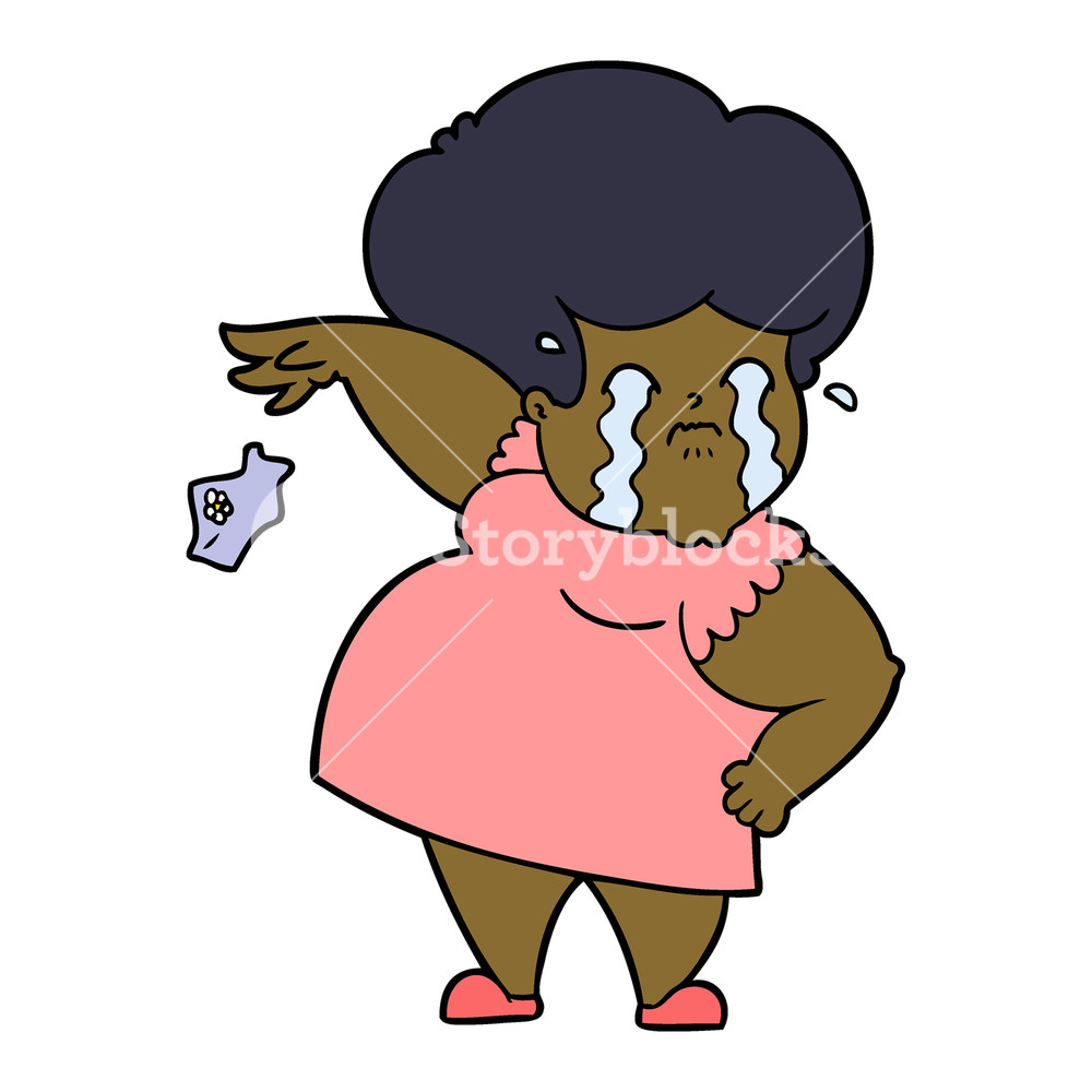 1000x1000 Cartoon Person Crying Clip Art