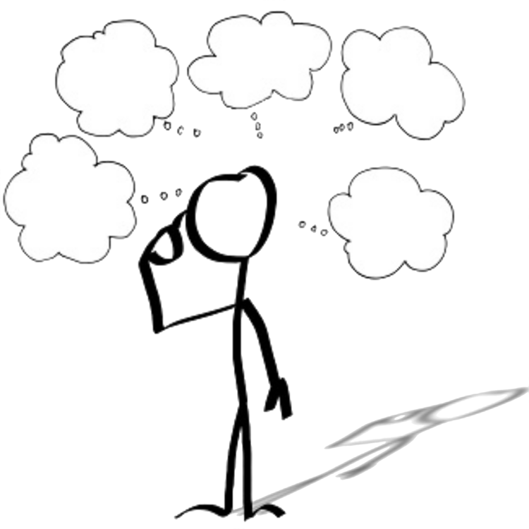 750x750 Drawing Person Thought Cartoon Stick Figure Cc0