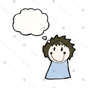 300x300 Cartoon Thinking Man With Question Mark In Think Vector Soidergi