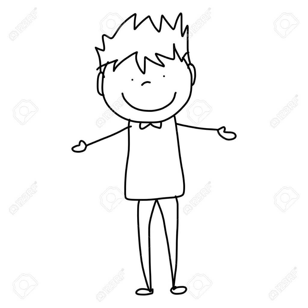 1024x1024 cartoon person drawing hand drawing cartoon character happy person