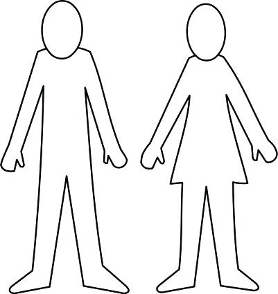 401x425 Outline Person Adobe Tutorial Image Outline Person Drawing
