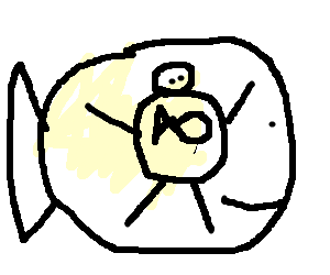 300x250 a fish eating a person eating a fish