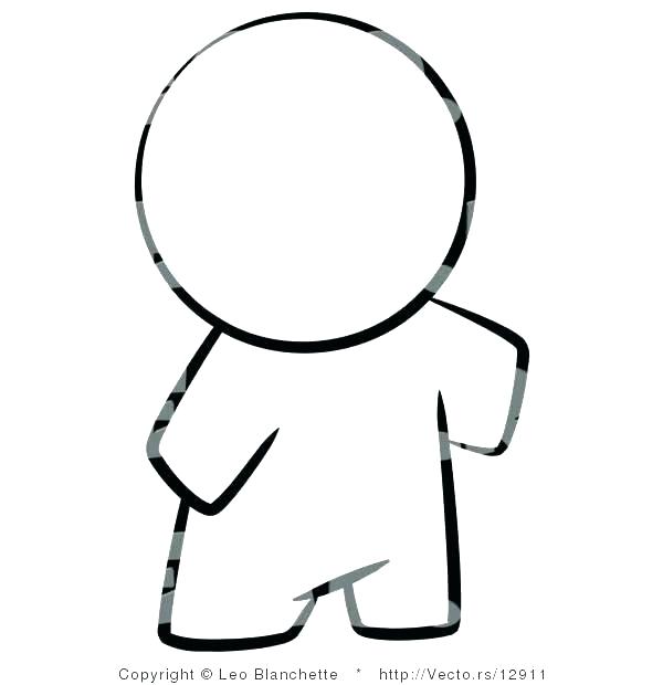 600x620 Person Outline Drawing At Free For Personal Use Body Outline