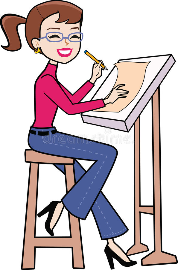 595x900 Huge Collection Of 'person Drawing Clip Art' Download More Than