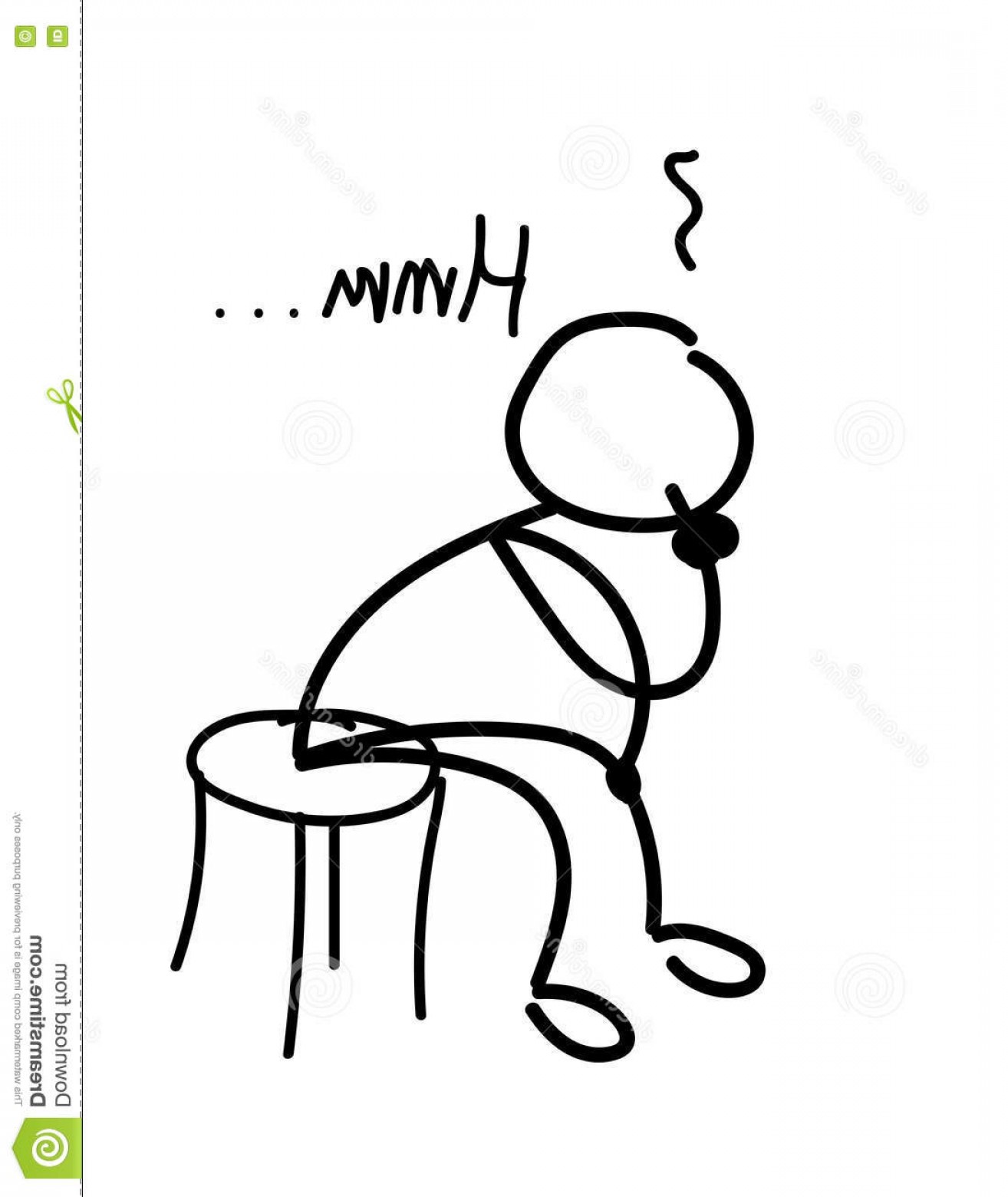 1314x1560 Stick Person Sitting Vector Hoodamathrun