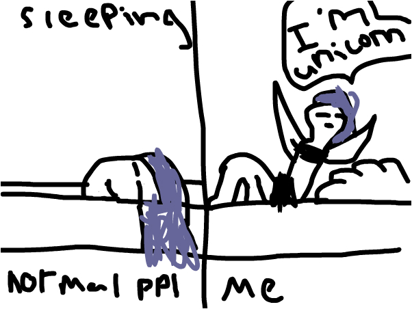 602x452 Sleeping Me Vs Other Person