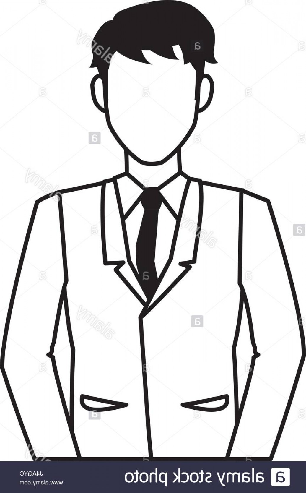 1036x1668 Person Thinking Vector Outline Stock Photo Sohadacouri