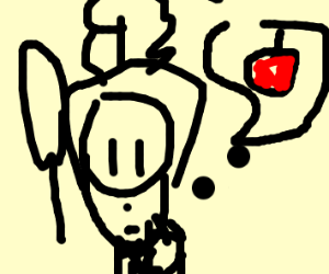 300x250 Stickman Imagining Fruit