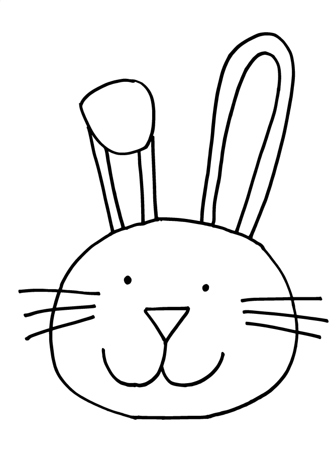663x938 Easy Bunny Drawing At Getdrawings Com Free For Personal Use
