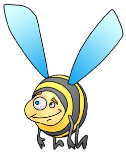 250x306 Draw A Cartoon Bee With Personality