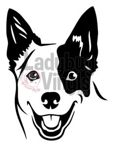 233x300 Australian Cattle Dog Ladybugvinyls