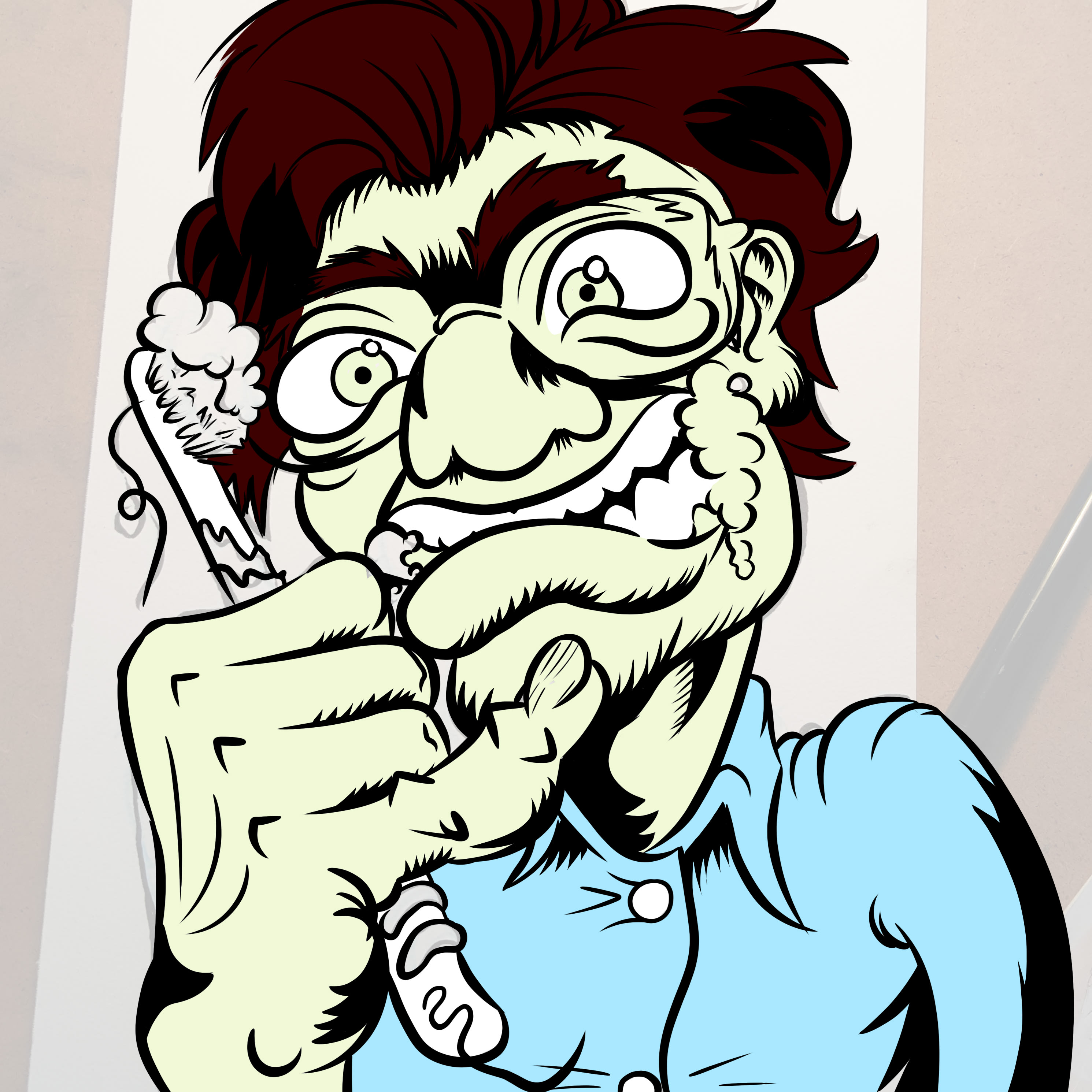 2981x2982 Draw A Personalized Cartoon Message