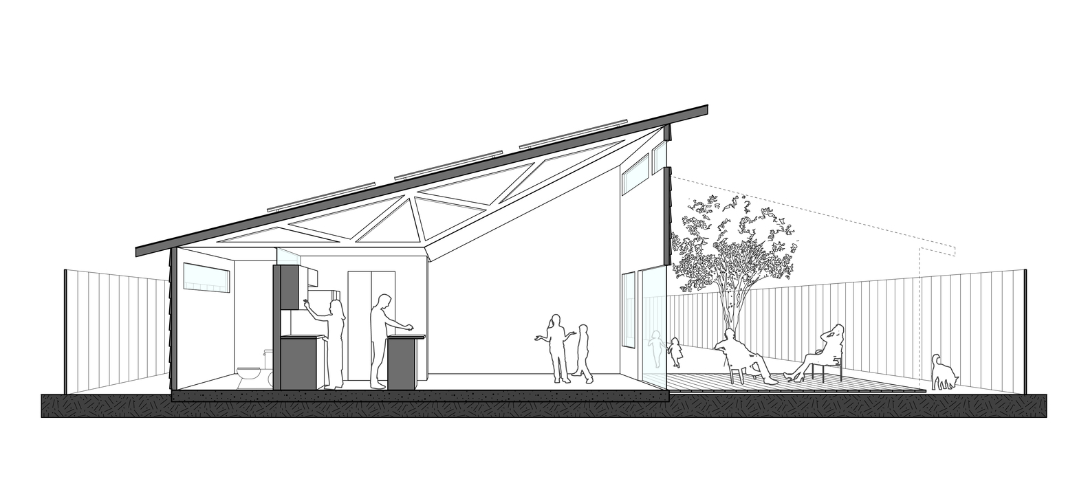 1582x729 Gallery Of Habitat For Humanity Adopts Student House Design