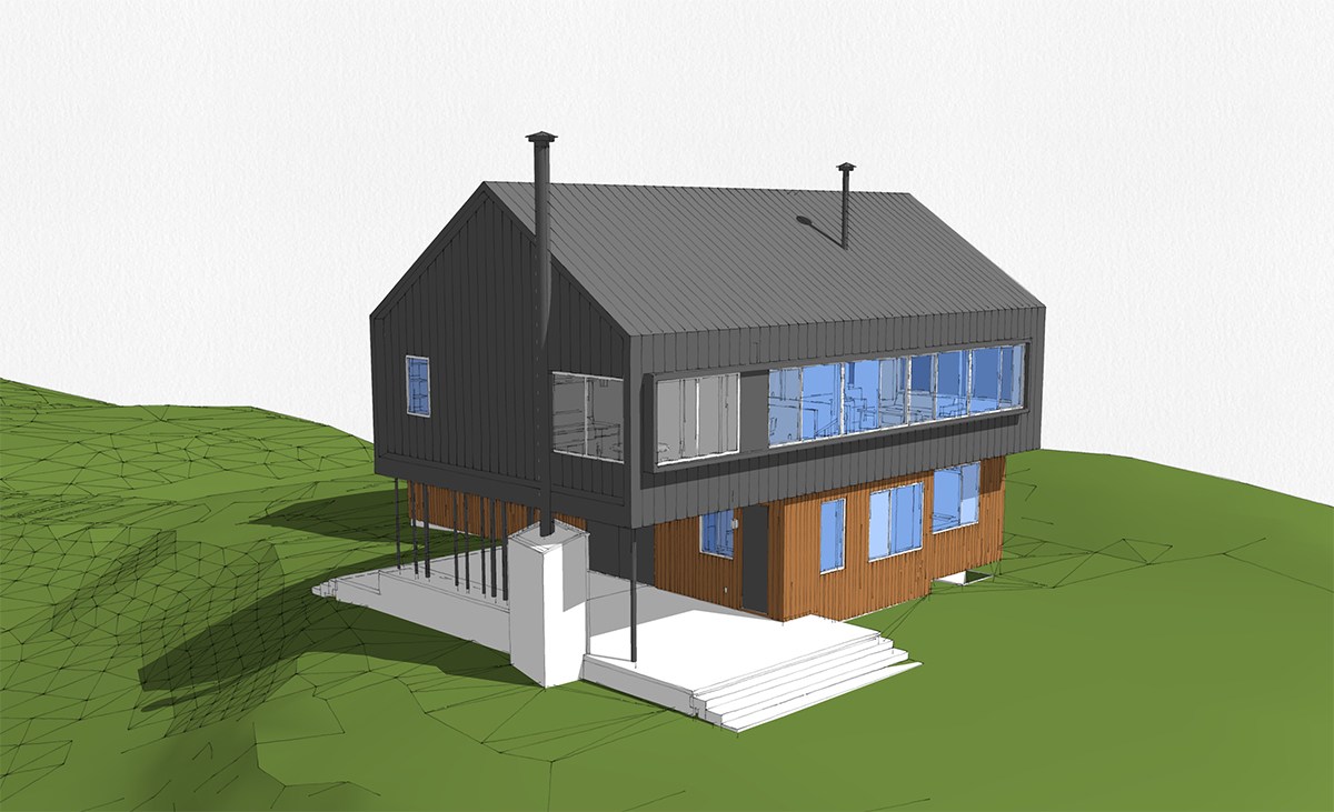 1200x731 The Cabin Project Technical Drawings Life Of An Architect