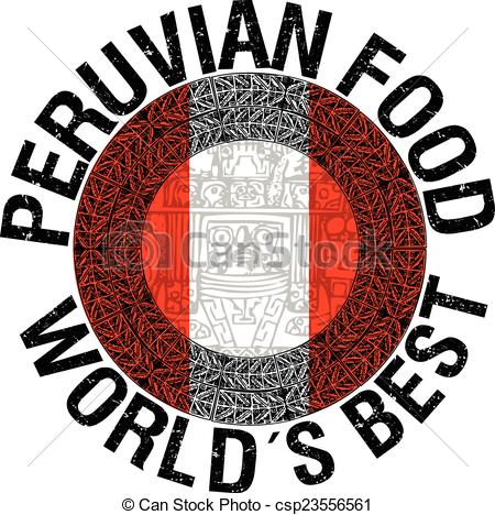 450x468 Peruvian Food Illustration