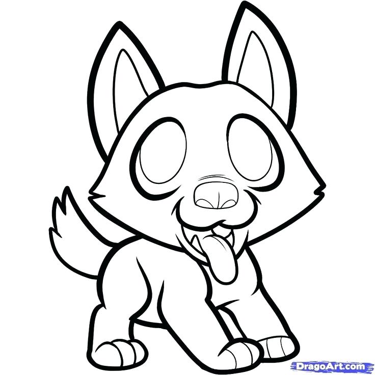 736x736 Puppy Drawing Easy