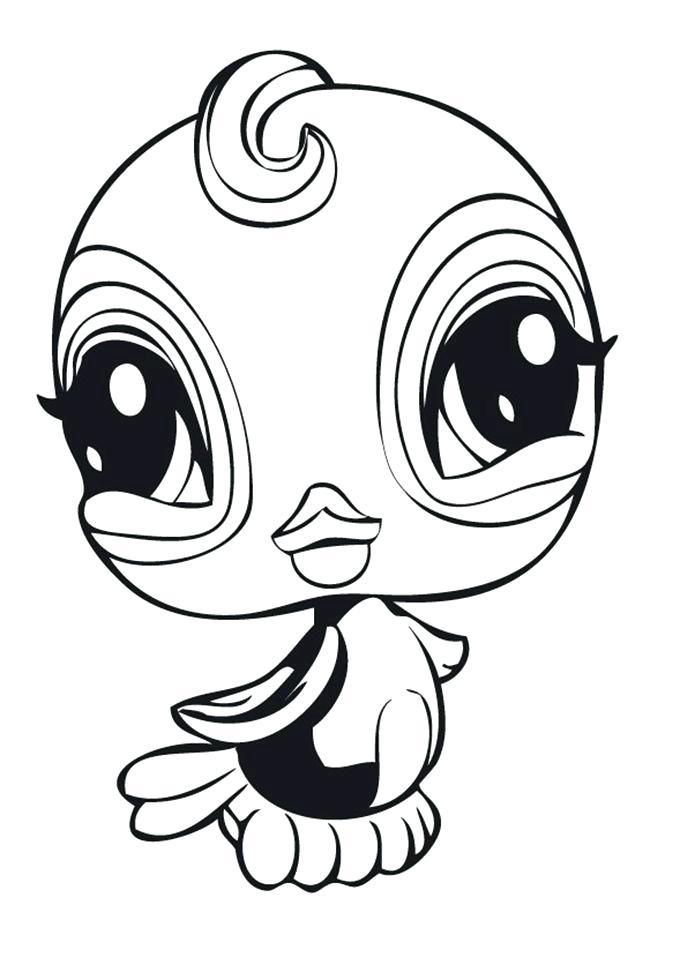 691x960 Littlest Pet Shop Coloring Pages Cartoon Jr
