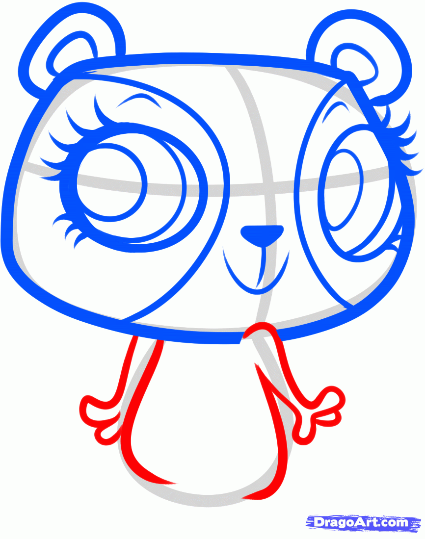 866x1099 draw penny ling, penny ling, littlest pet shop, step