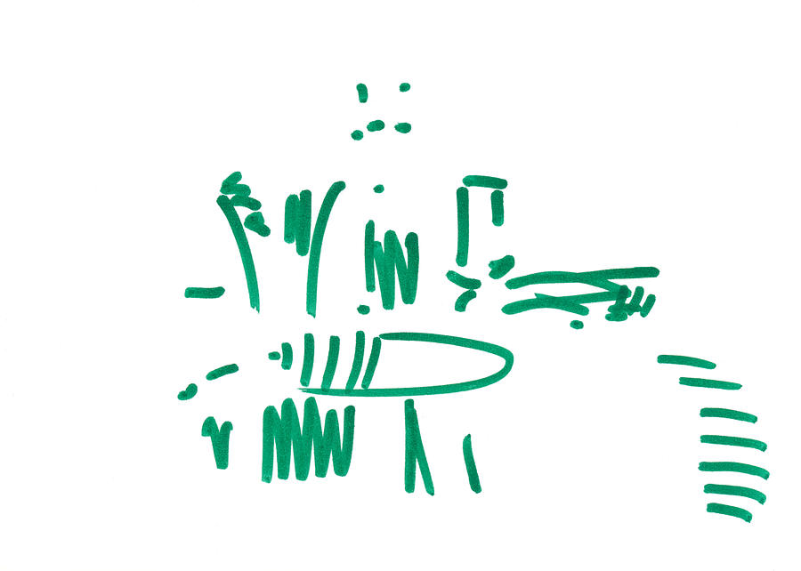 900x642 Minimalistic Still Life Drawing