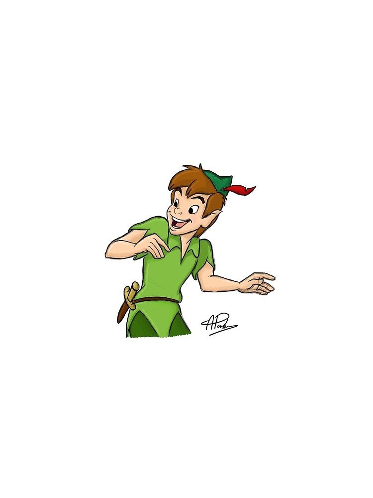750x1000 Peter Pan Drawing Mini Skirt