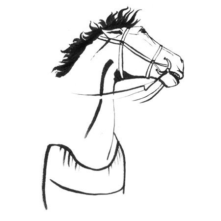 450x450 Bampw Brush Pen Drawings