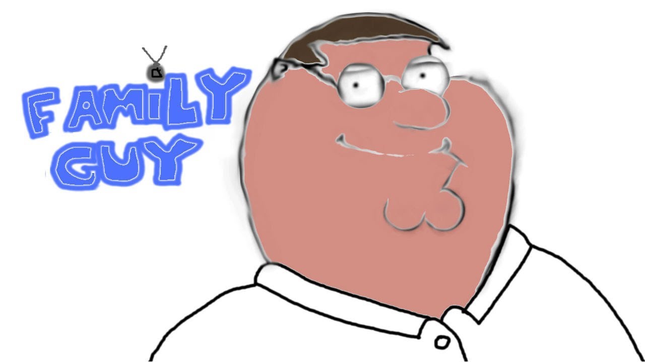 1280x720 Drawing Peter Griffin From Family Guy!