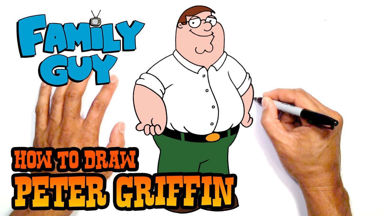 1280x720 How To Draw Peter Griffin Family Guy