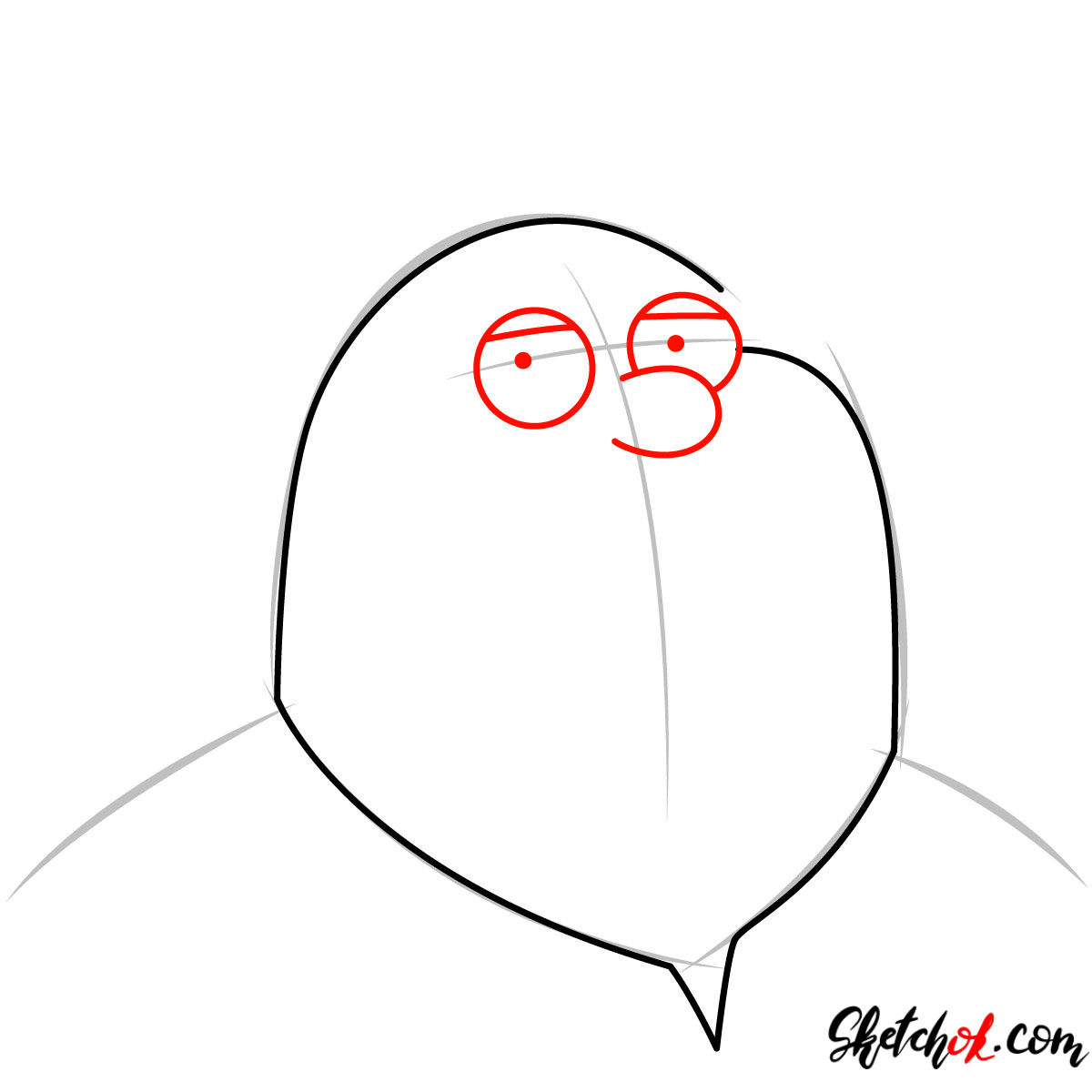 1200x1200 How To Draw A Portrait Of Peter Griffin