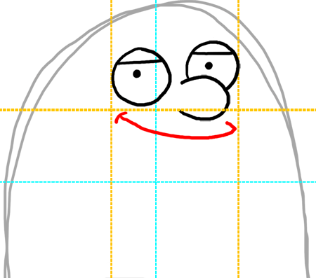 450x397 Step How To Draw Peter Griffin From Family Guy Step