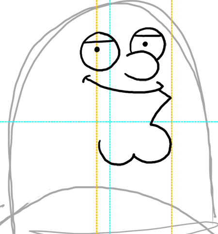 450x484 Step How To Draw Peter Griffin From Family Guy Step