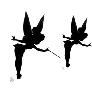 300x300 Huge Collection Of 'peter Pan Flying Silhouette Tattoo' Download