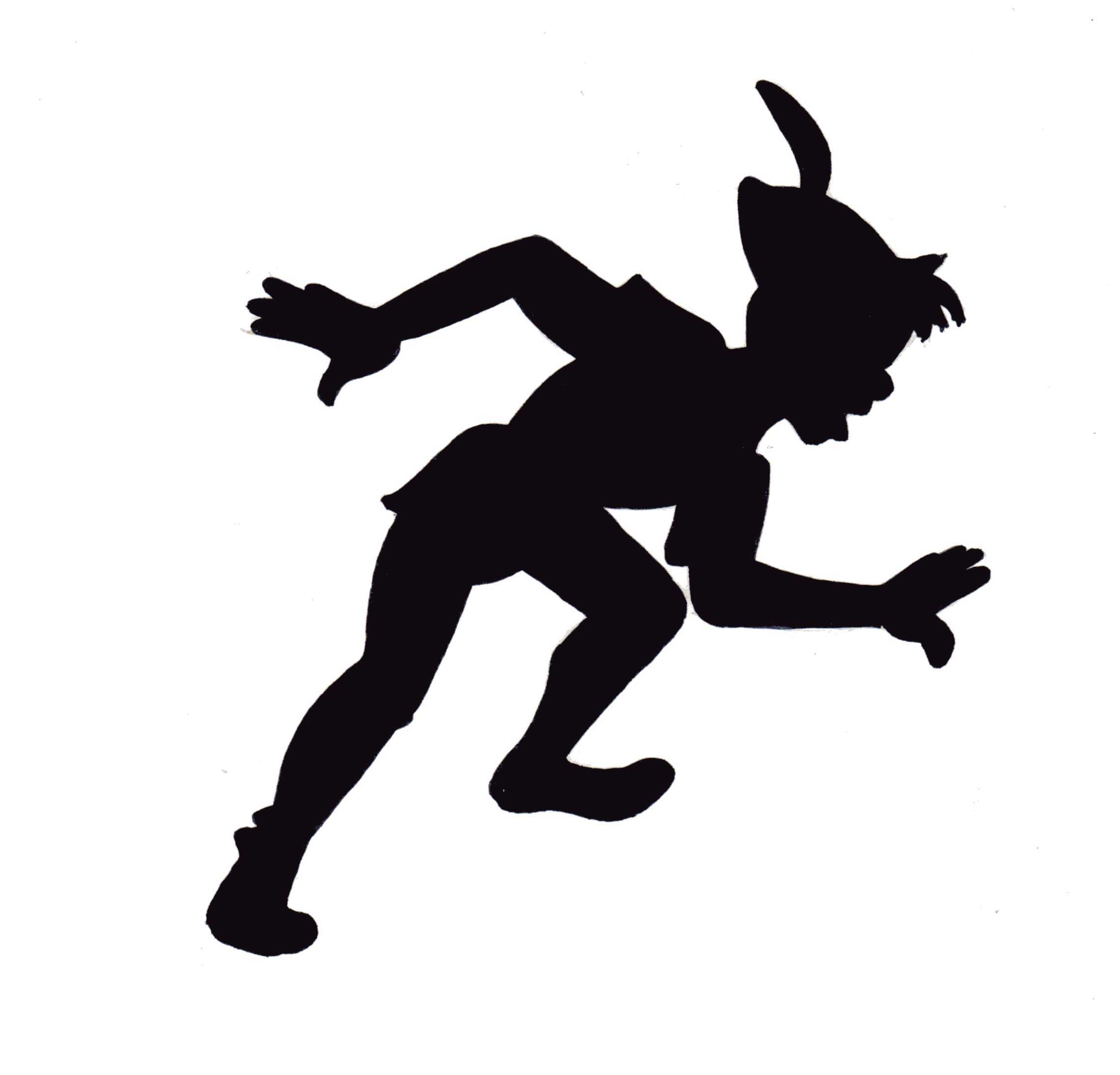 2280x2188 Black And White Peter Pan Flying