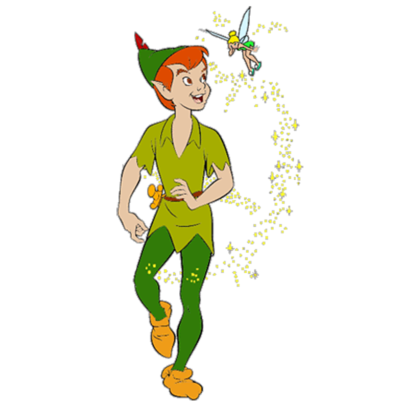 789x789 Collection Of Free Bell Drawing Peter Pan And Tinker Download