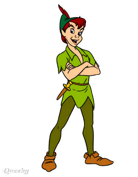 440x565 Peter Pan Drawing