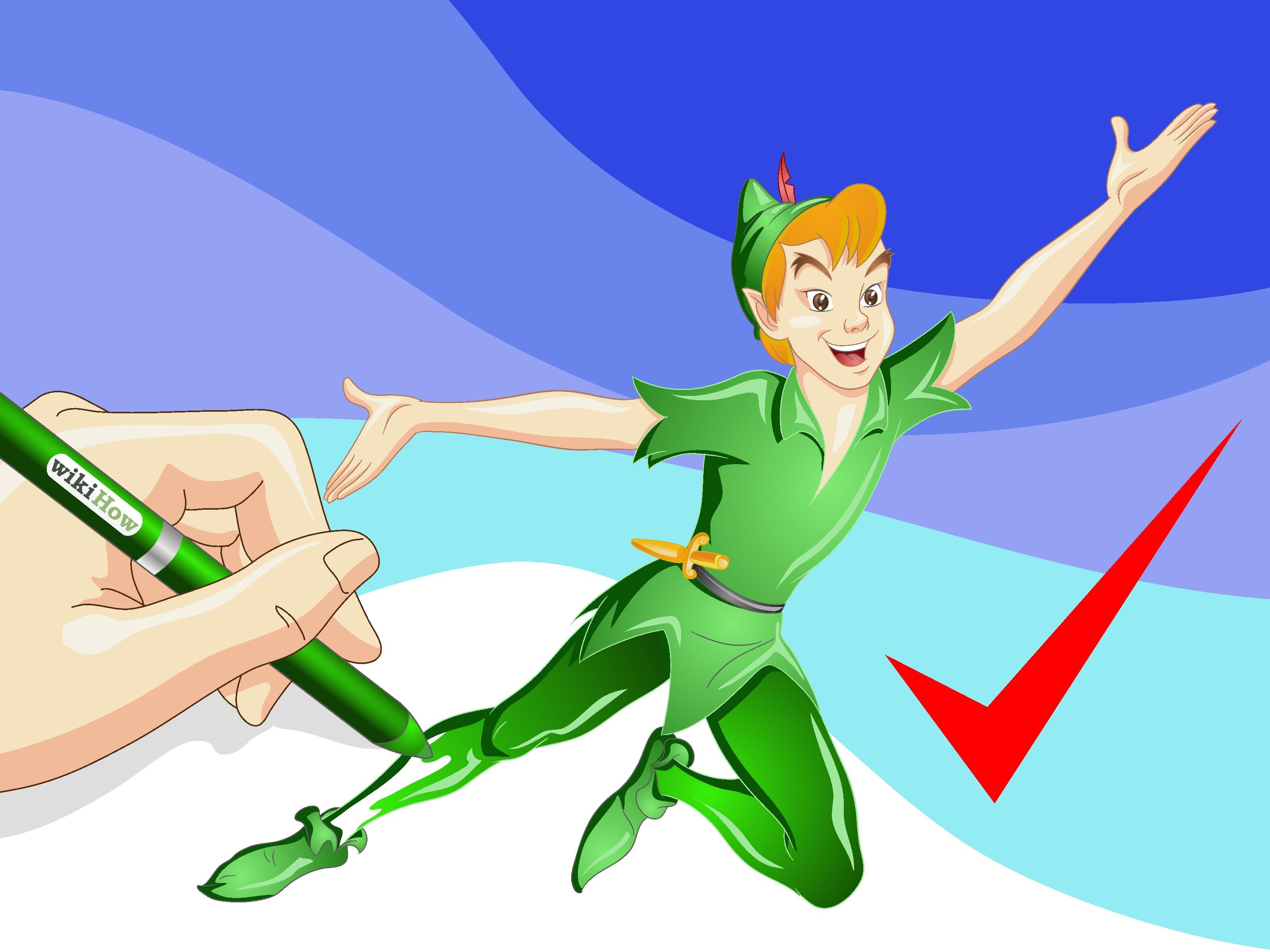 3200x2400 peter pan sketch drawing and how to draw peter pan steps