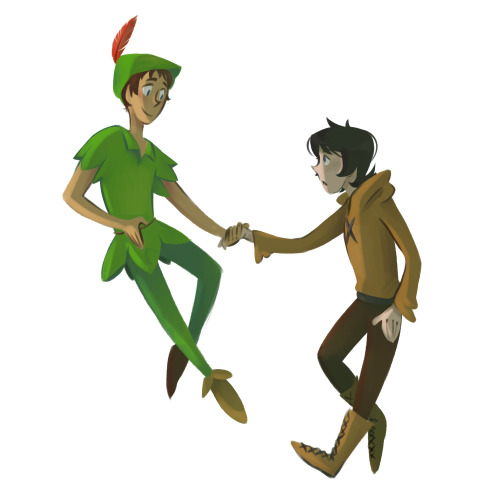 500x500 Digital Peter Pan Tumblr