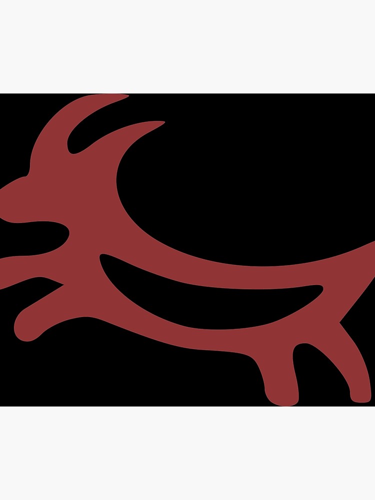 750x1000 petroglyph capricorn photographic print