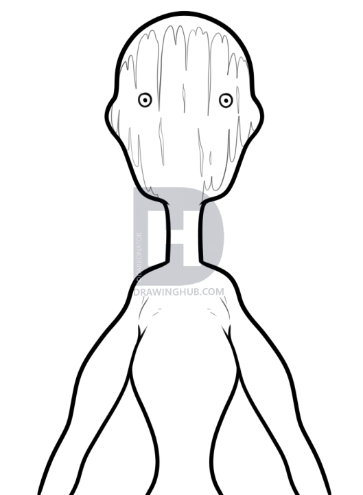 529x720 how to draw phantom puppet from five nights at freddys, step