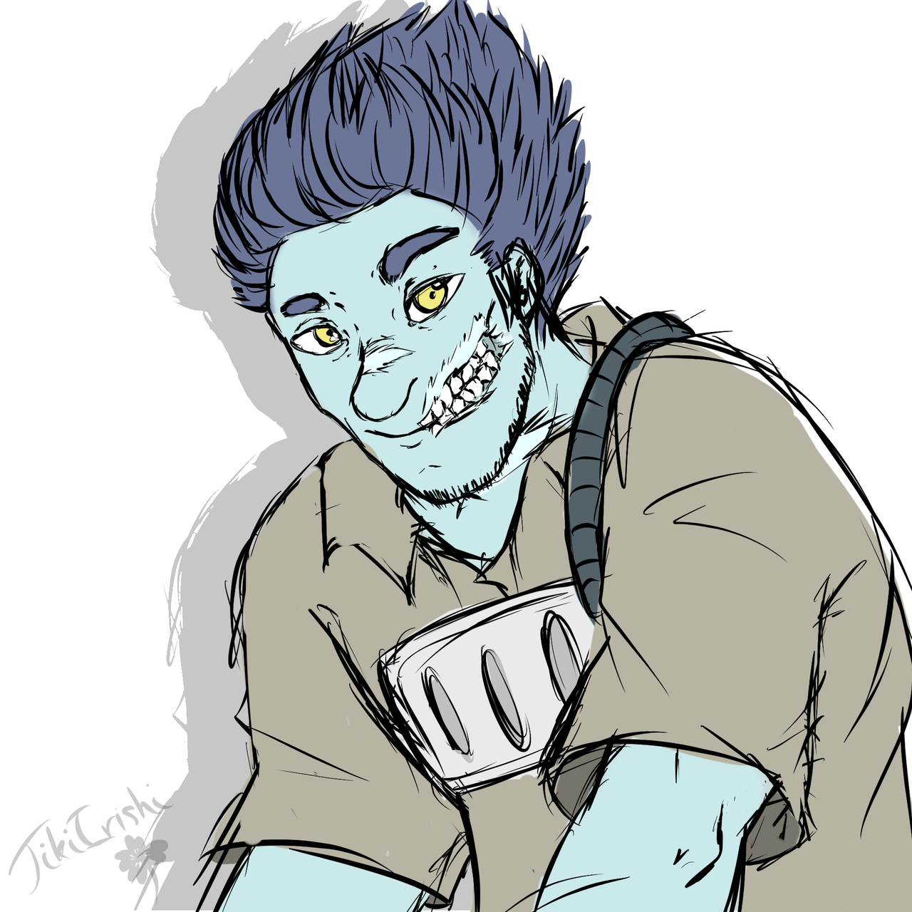 1280x1280 Huge Fan Of A Potato, An Onion And A Carrot This Drawing Was