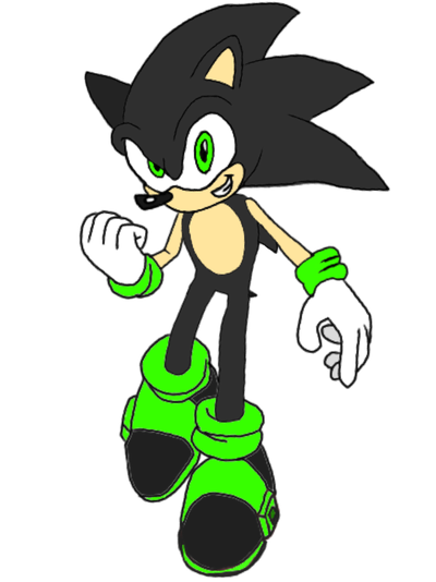 400x534 Phantom The Hedgehog Drawing
